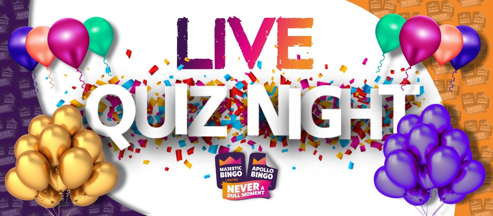 Majestic Bingo Free Fun Quiz Night Back Soon